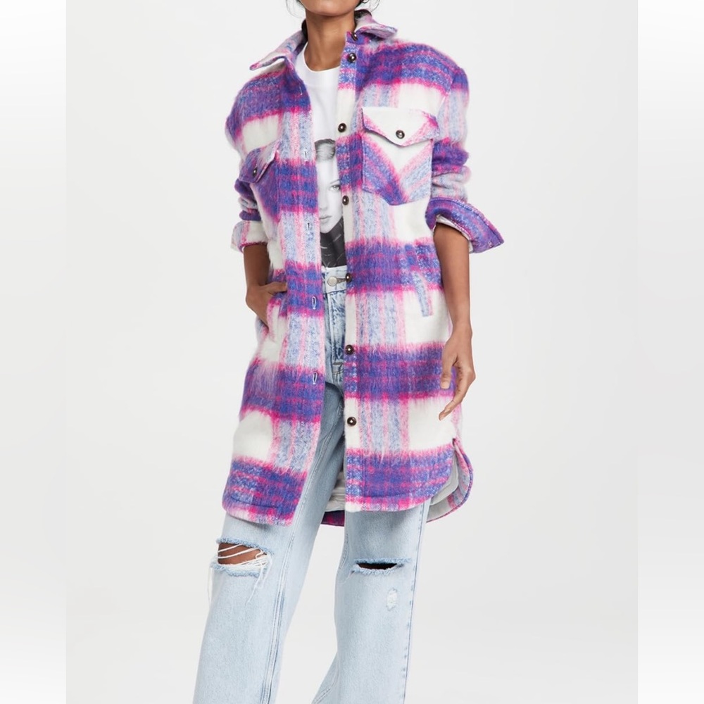 BlankNYC plaid shirt jacket